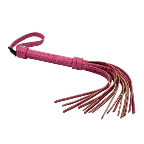 Розовая плеть Tickle Me Pink Flogger - 45,7 см. - 1