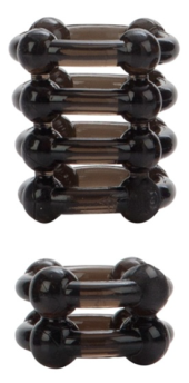 Два дымчатых кольца на пенис COLT Enhancer Rings - 0
