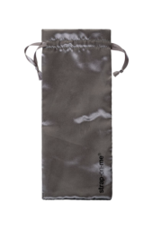 Черный безремневой страпон Silicone Bendable Strap-On XL - 5