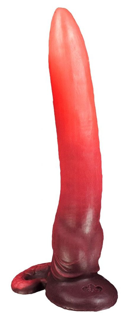 Красный фаллоимитатор Зорг Лонг - 42 см. - 0