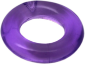 Фиолетовое гладкое эрекционное кольцо - 0