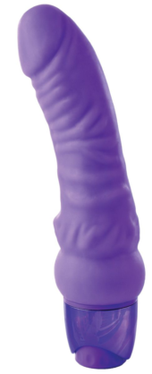 Фиолетовый вибромассажер Classix Mr. Right Vibrator - 18,4 см. - 0