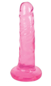 Розовый фаллоимитатор Slim Stick Dildo - 15,2 см. - 0