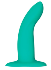 Зеленый гнущийся фаллоимитатор Limba Flex S - 12 см. - 1