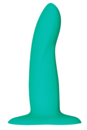Зеленый гнущийся фаллоимитатор Limba Flex S - 12 см. - 0