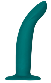 Зеленый гнущийся фаллоимитатор Limba Flex M - 18 см. - 1