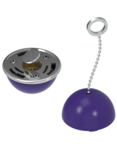Фиолетовые виброшарики с пультом управления K-Balls - 2