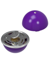 Фиолетовое виброяйцо с пультом управления Remote Cherry - 2