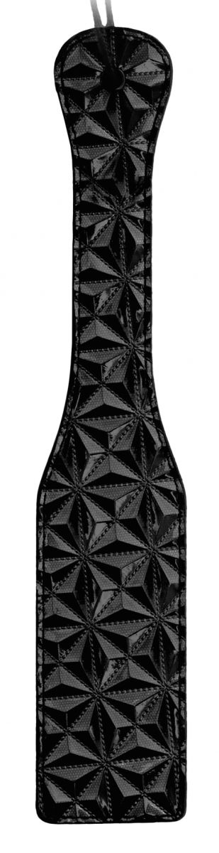 Черная шлепалка Luxury Paddle - 31,5 см. - 0