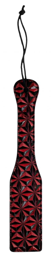 Красно-черная шлепалка Luxury Paddle - 31,5 см. - 1