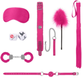 Розовый игровой набор Introductory Bondage Kit №6 - 0