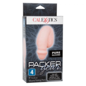 Телесный фаллоимитатор для ношения Packer Gear 4 Silicone Packing Penis - 1