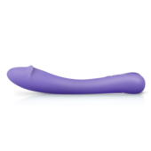 Фиолетовый вибратор для G-стимуляции Gili G-Spot Vibrator - 22 см. - 2