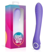 Фиолетовый вибратор для G-стимуляции Lici G-Spot Vibrator - 22,5 см. - 1