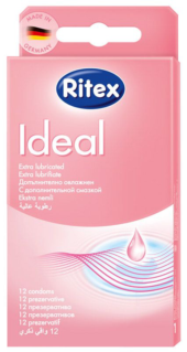 Презервативы RITEX IDEAL с дополнительной смазкой - 12 шт. - 0