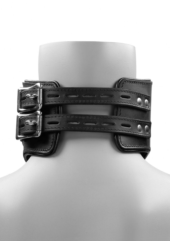 Черный широкий ошейник Heavy Duty Padded Posture Collar - 4