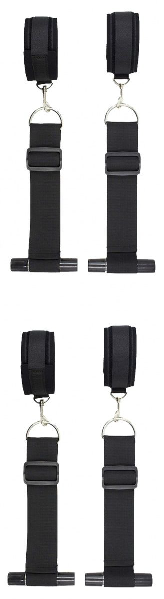 Черные оковы с креплением на дверь Door Restraint Set