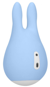 Голубой клиторальный стимулятор Sugar Bunny - 9,5 см. - 0