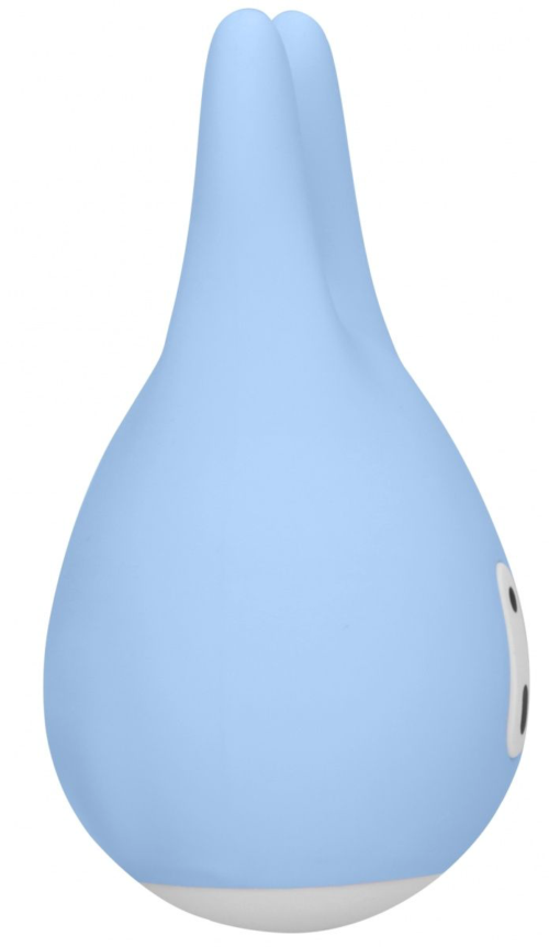Голубой клиторальный стимулятор Sugar Bunny - 9,5 см. - 1
