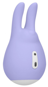 Фиолетовый клиторальный стимулятор Love Bunny - 9,4 см. - 0
