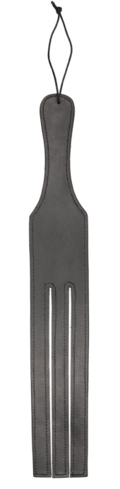 Черная шлепалка Three Finger Paddle Tawse - 51 см. - 0