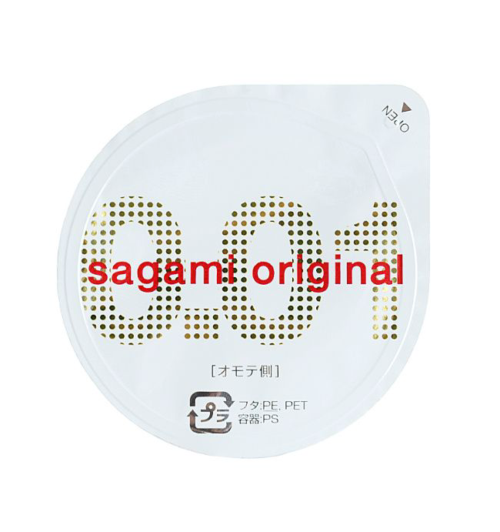 Супертонкий презерватив Sagami Original 0.01 - 1 шт. - 0