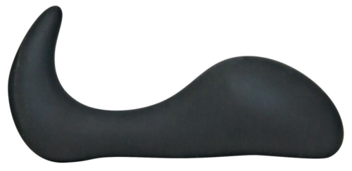 Анальный стимулятор с изогнутым стволом Black Velvet - 10,5 см. - 0