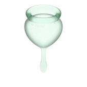 Набор зеленых менструальных чаш Feel good Menstrual Cup - 2