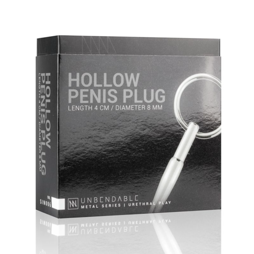 Уретральный стимулятор Sinner Hollow Metal Penis Plug - 1