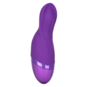 Фиолетовый вибромассажер Aura Teaser - 0