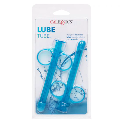 Набор из 2 голубых шприцев для введения лубриканта Lube Tube - 1