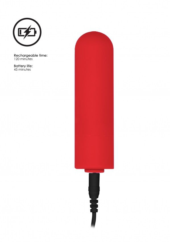 Красный анальный вибронабор USB-Rechargeable Anal Set - 2