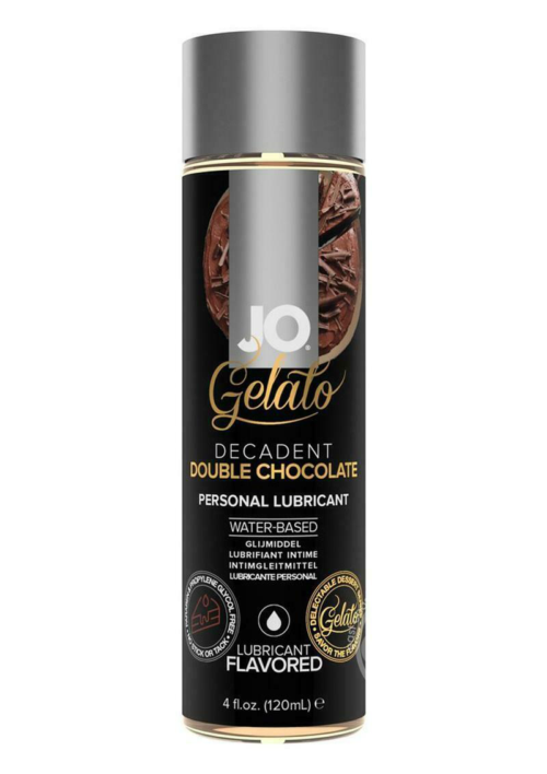 Лубрикант с ароматом шоколада JO GELATO DECADENT DOUBLE CHOCOLATE - 120 мл. - 0