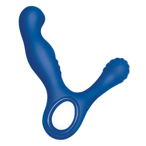 Синий стимулятор простаты с вибрацией Revive Prostate Massager - 0