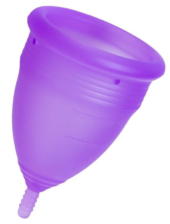 Фиолетовая менструальная чаша Lila S - 0