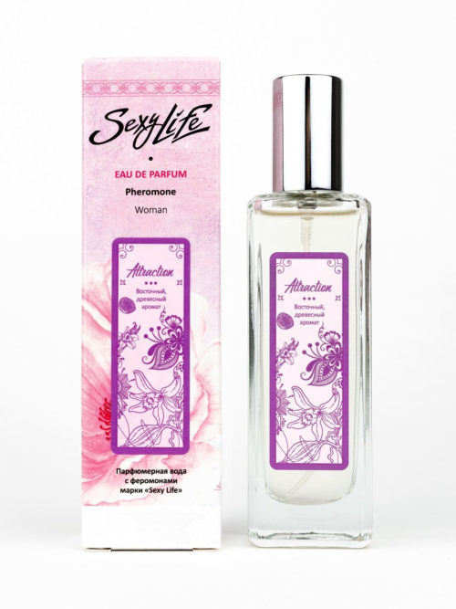 Женская парфюмерная вода с феромонами Sexy Life Attraction - 30 мл. - 0