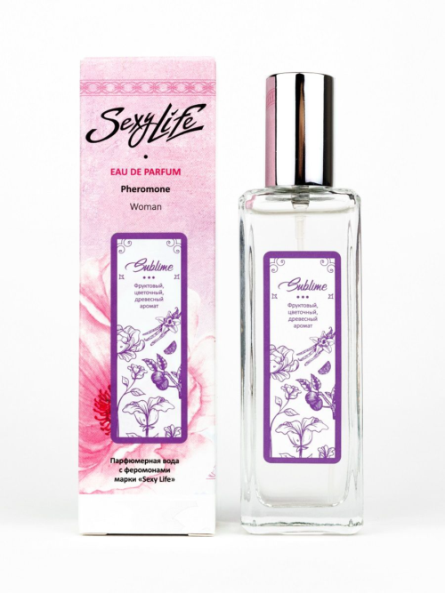 Женская парфюмерная вода с феромонами Sexy Life Sublime - 30 мл. - 0