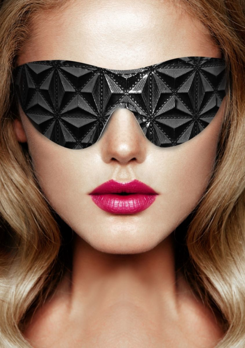 Черная маска на глаза закрытого типа Luxury Eye Mask - 2