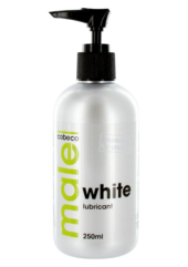 Анальная смазка на водной основе MALE Cobeco White Lubricant - 250 мл. - 0
