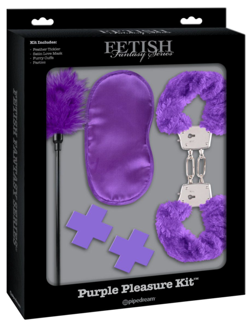 Набор для интимных удовольствий Purple Passion Kit - 0