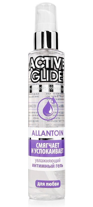Увлажняющий интимный гель Active Glide Allantoin - 100 гр. - 0