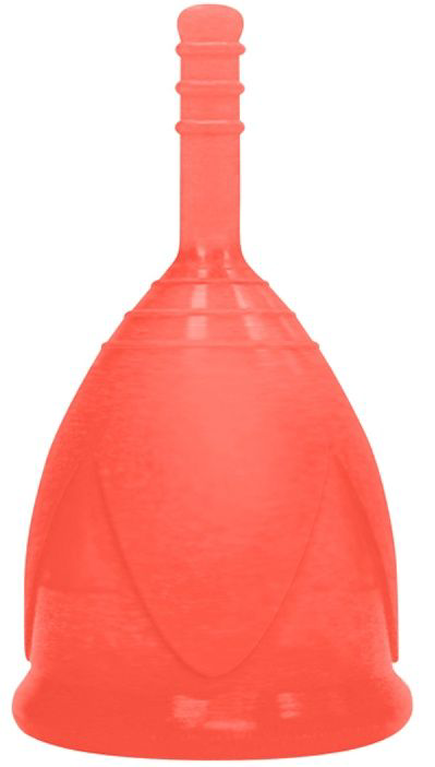 Красная менструальная чаша размера L - 0