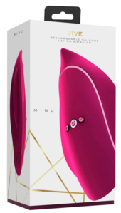 Розовый клиторальный стимулятор Minu - 1