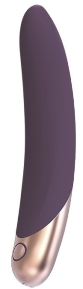 Фиолетовый вибромассажер ASTERIA - 21 см. - 0
