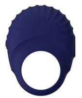 Синее эрекционное виброкольцо PALLAS - 0
