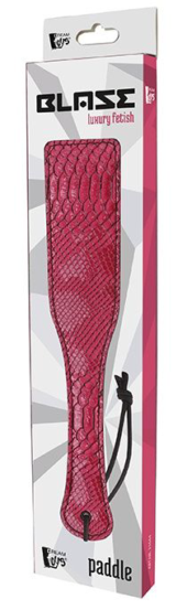 Розовая широкая шлепалка PADDLE - 32 см. - 1