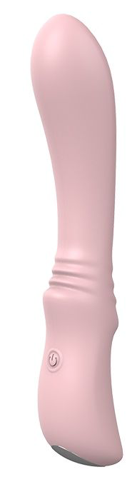 Розовый гладкий вибратор FLEXIBLE SWEETHEART - 12 см. - 0