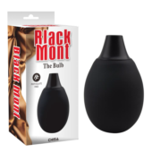 Черная резиновая груша для интимного душа The Bulb - 1