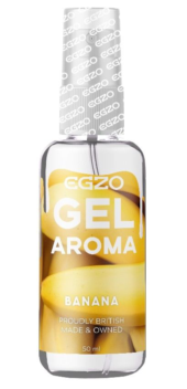 Интимный лубрикант EGZO AROMA с ароматом банана - 50 мл. - 0
