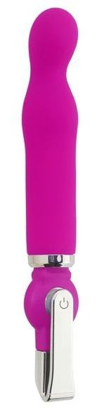 Розовый вибратор ALICE 20-Function G-Spot Vibe - 18 см. - 0